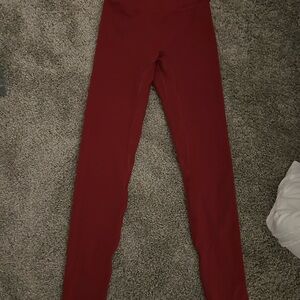 Liaison the label Red High-Waisted Leggings